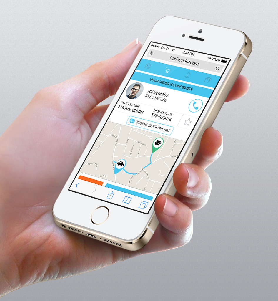 KushyPunch mockup screen 4